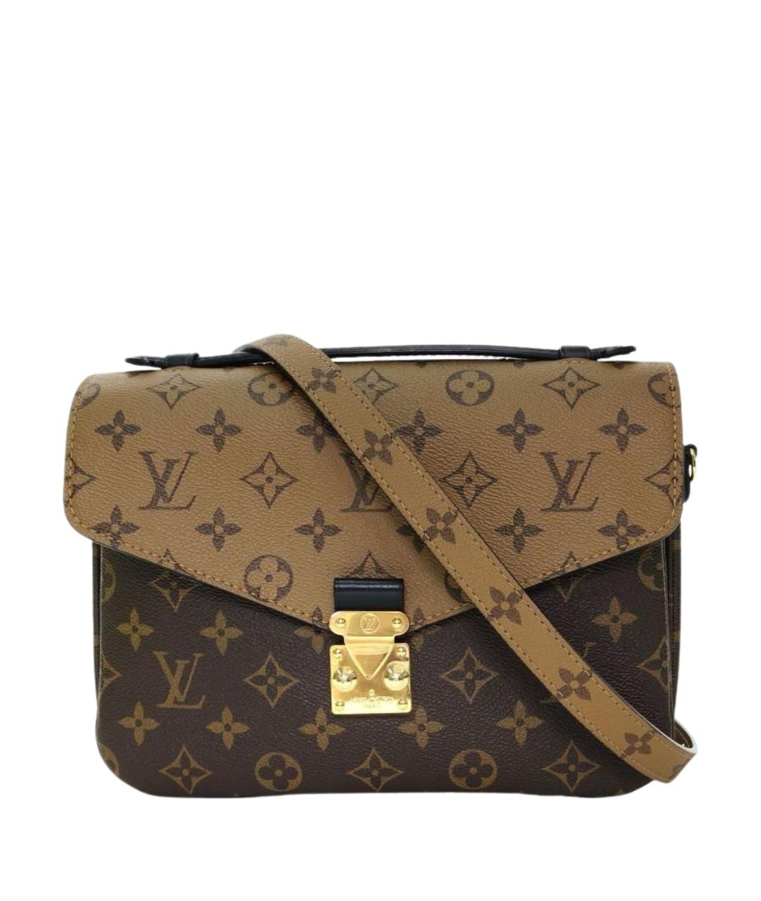 LOUIS VUITTON Коричневая сумка через плечо, фото 1