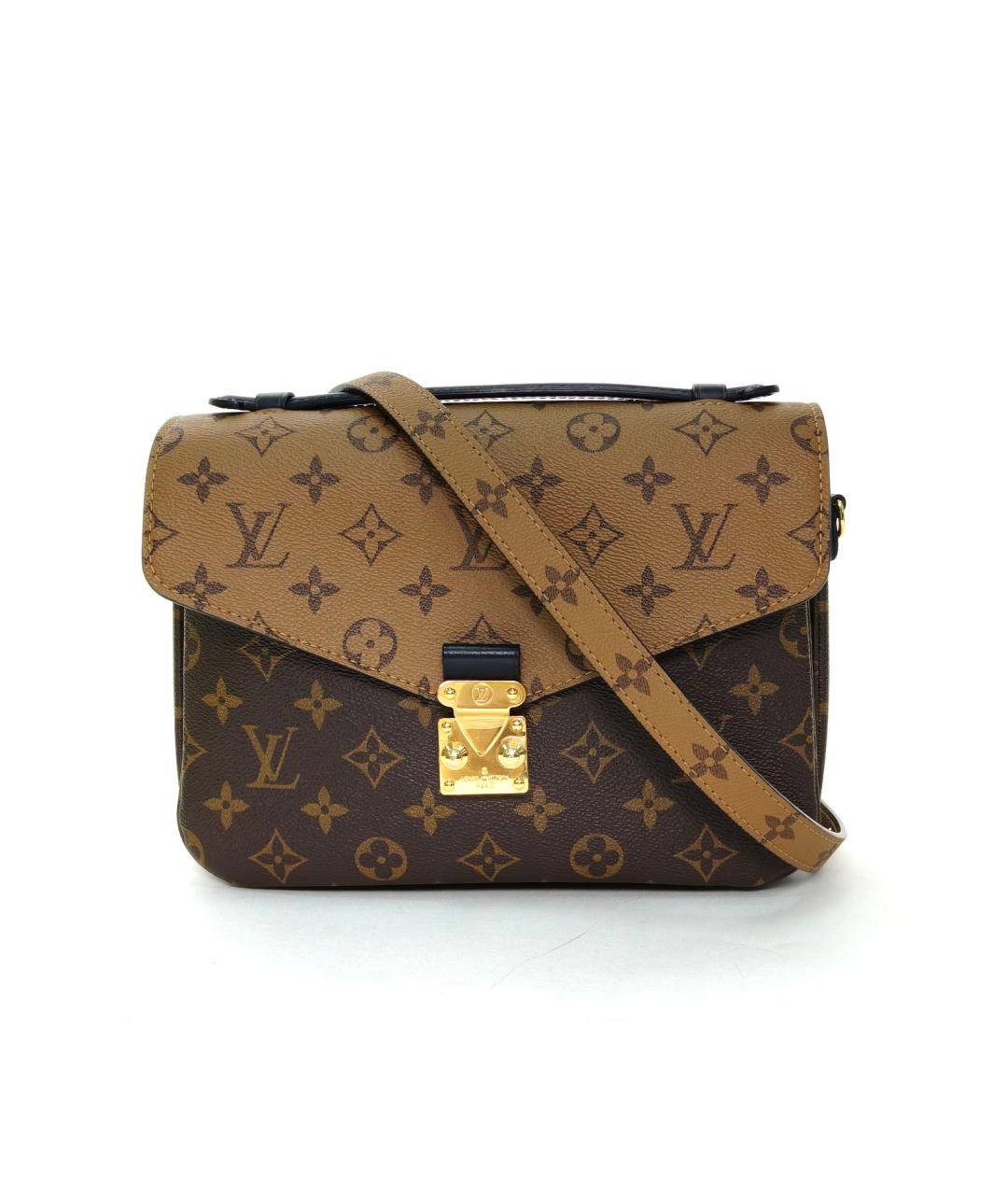 LOUIS VUITTON Коричневая сумка через плечо, фото 2