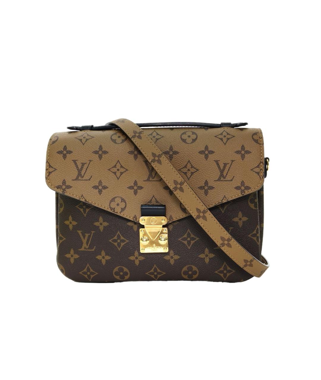 LOUIS VUITTON Коричневая сумка через плечо, фото 9