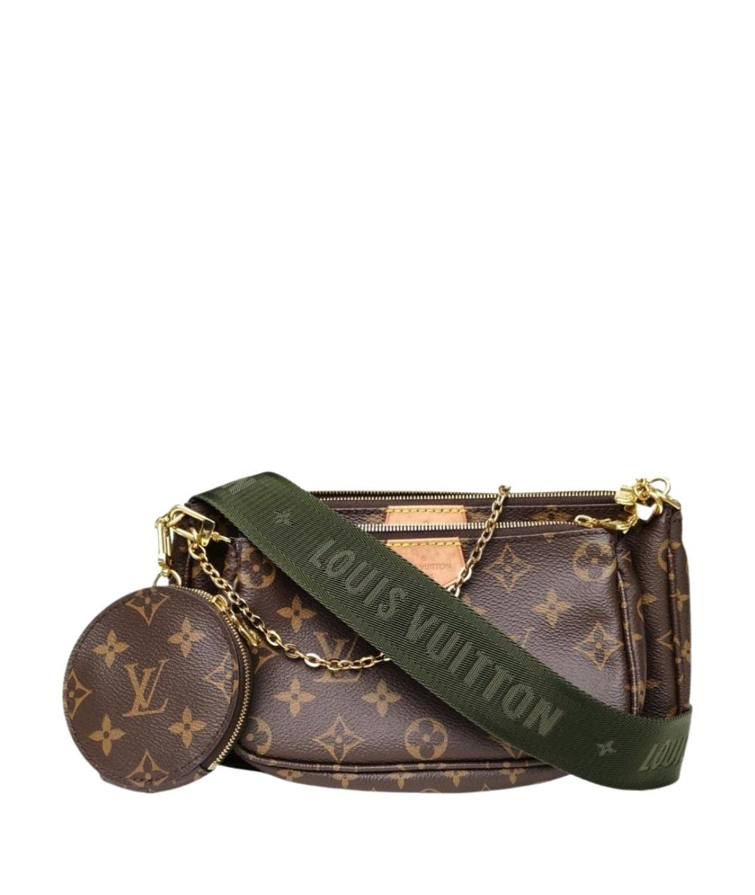 LOUIS VUITTON Коричневая сумка через плечо, фото 1