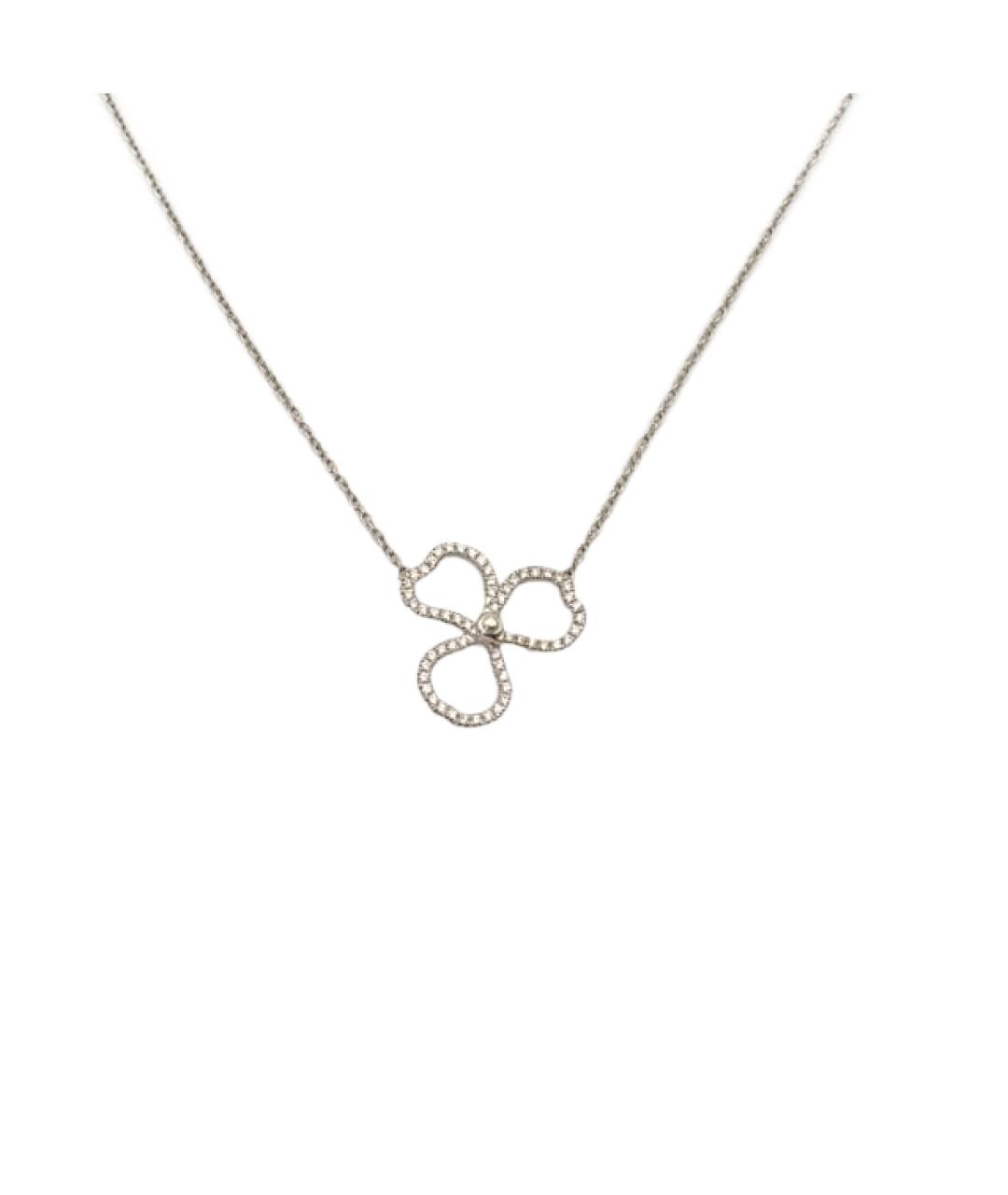 TIFFANY&CO Серебряное платиновое колье, фото 10