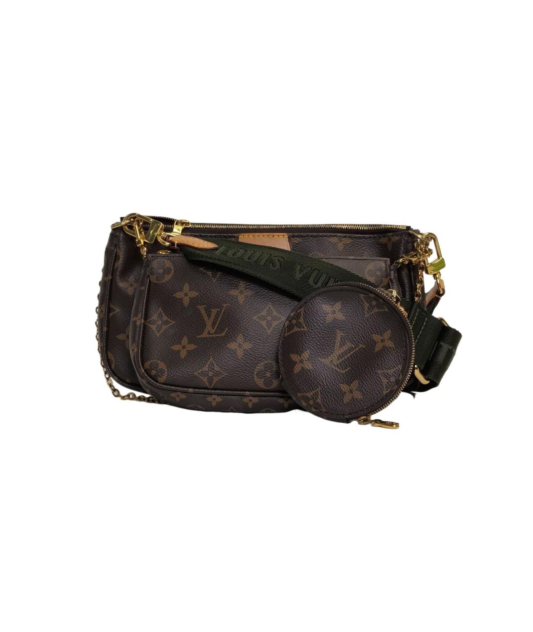 LOUIS VUITTON Коричневая сумка через плечо, фото 9