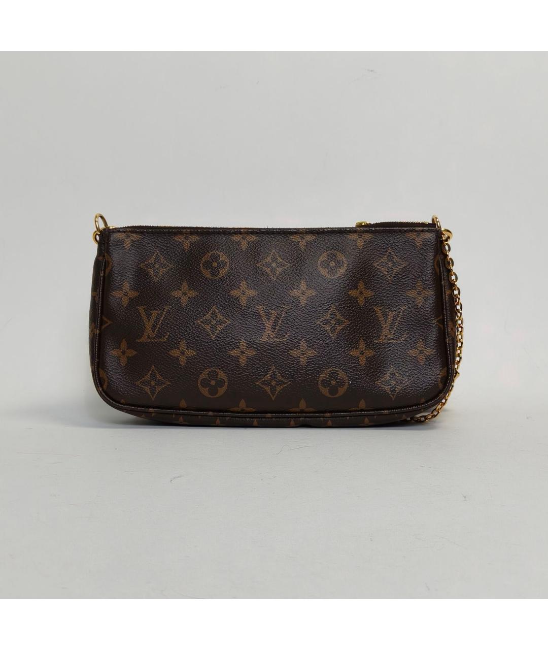 LOUIS VUITTON Коричневая сумка через плечо, фото 4