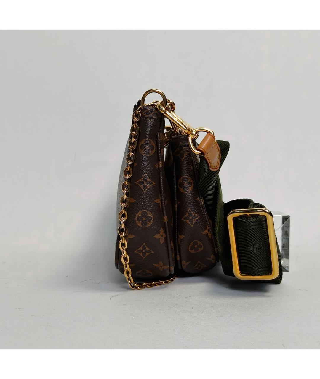 LOUIS VUITTON Коричневая сумка через плечо, фото 3