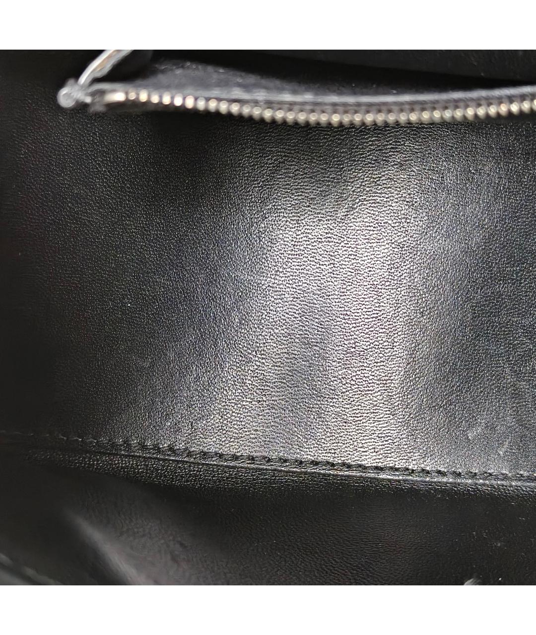 BALENCIAGA Черная кожаная сумка через плечо, фото 7