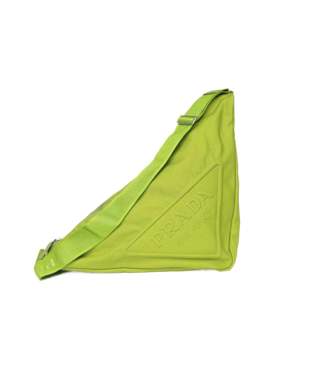 PRADA Зеленая сумка через плечо, фото 10