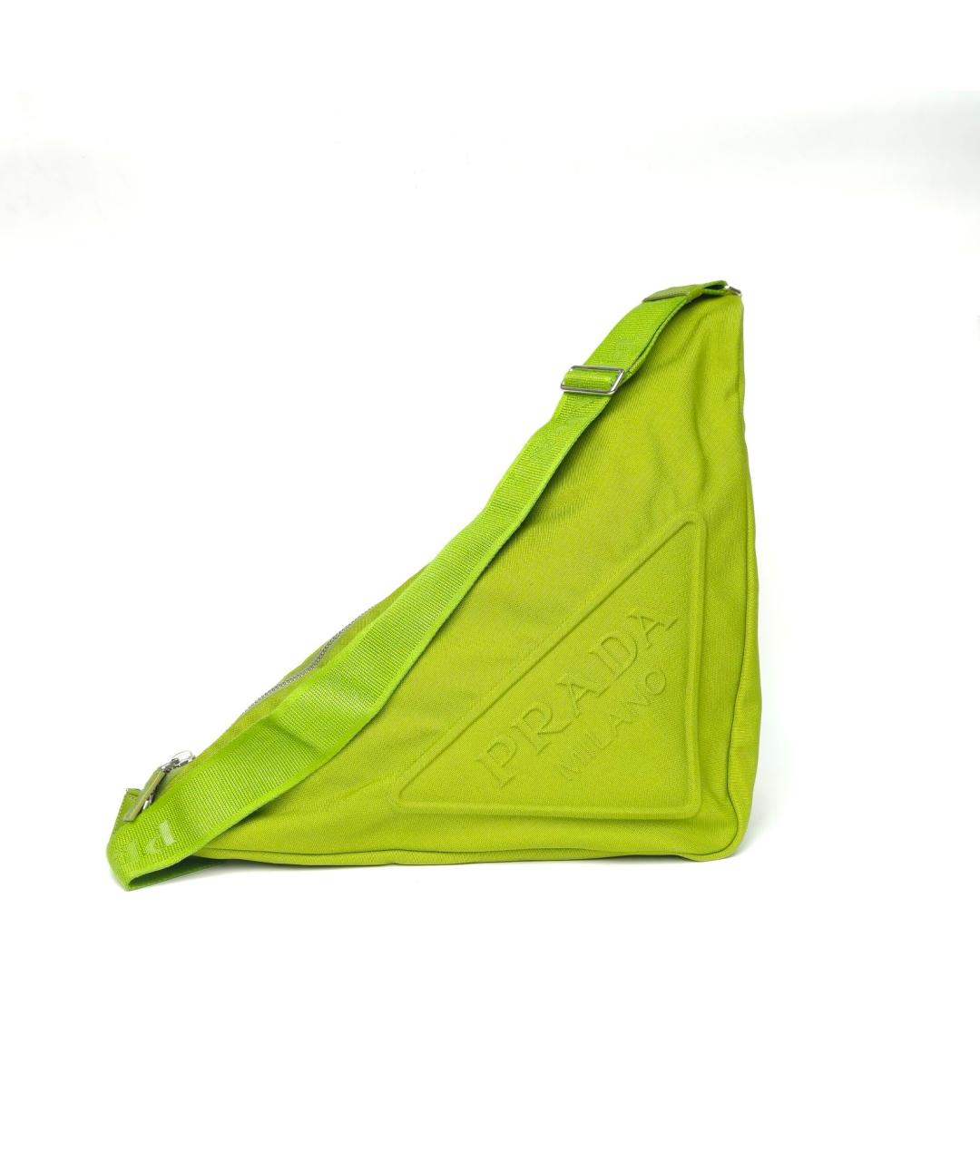 PRADA Зеленая сумка через плечо, фото 2