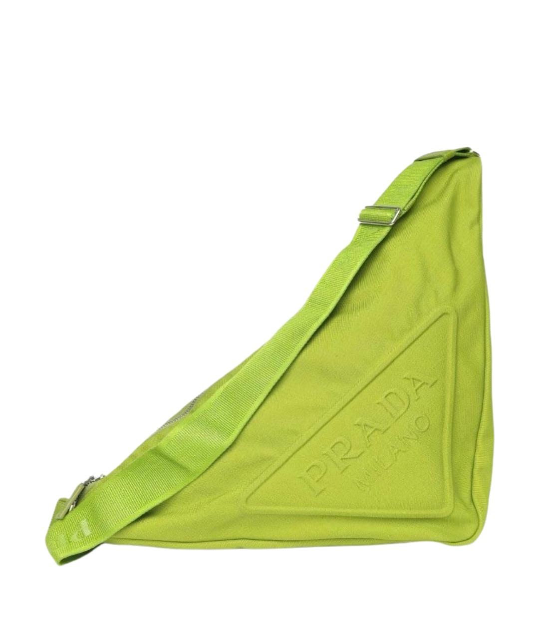 PRADA Зеленая сумка через плечо, фото 1