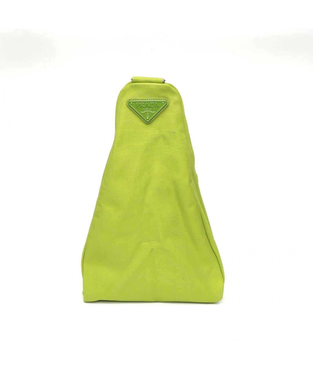 PRADA Зеленая сумка через плечо, фото 5
