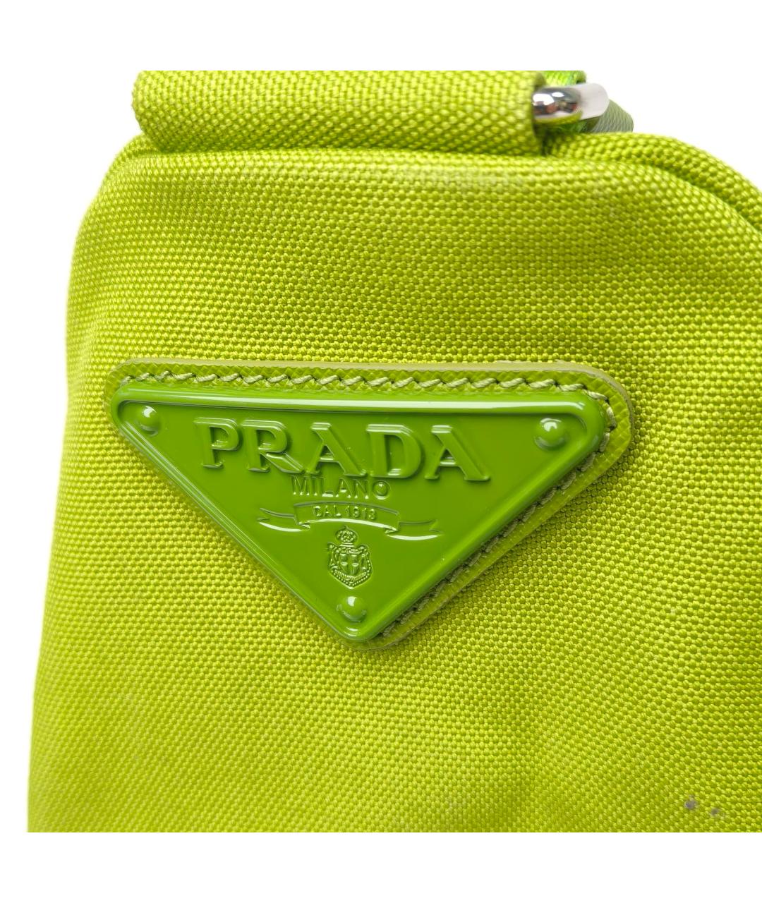 PRADA Зеленая сумка через плечо, фото 6