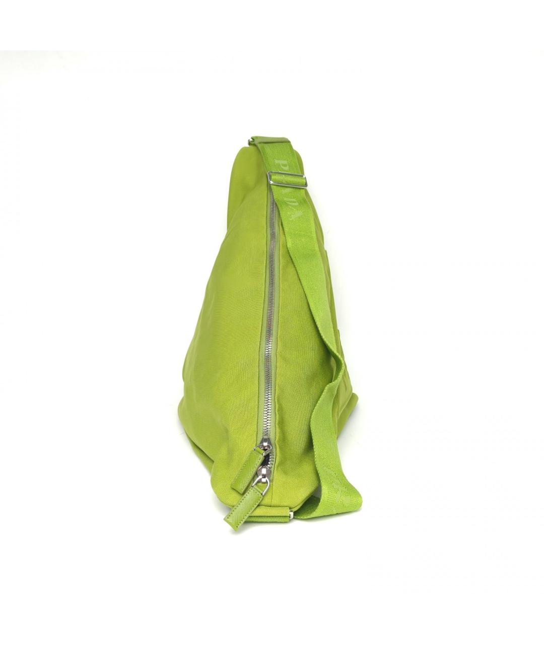 PRADA Зеленая сумка через плечо, фото 8