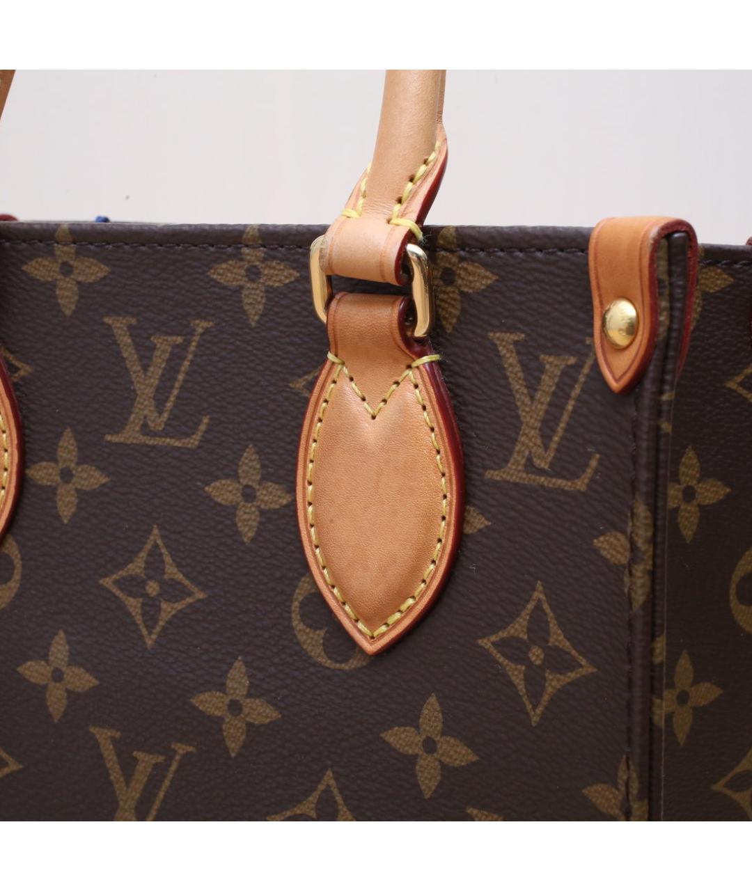 LOUIS VUITTON Коричневая сумка через плечо, фото 7