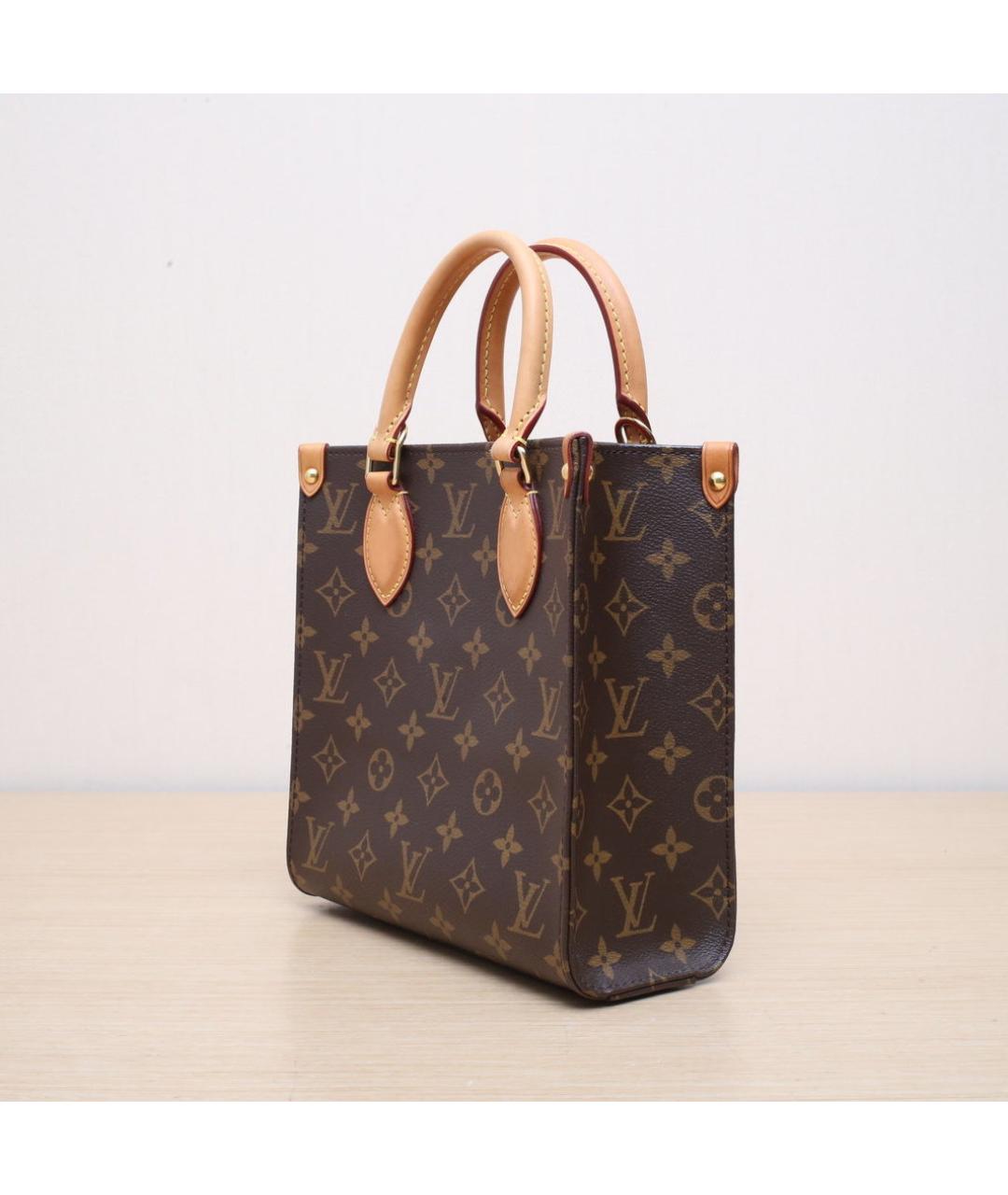 LOUIS VUITTON Коричневая сумка через плечо, фото 3