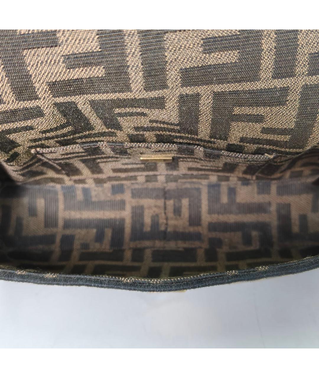 FENDI Коричневая сумка через плечо, фото 8