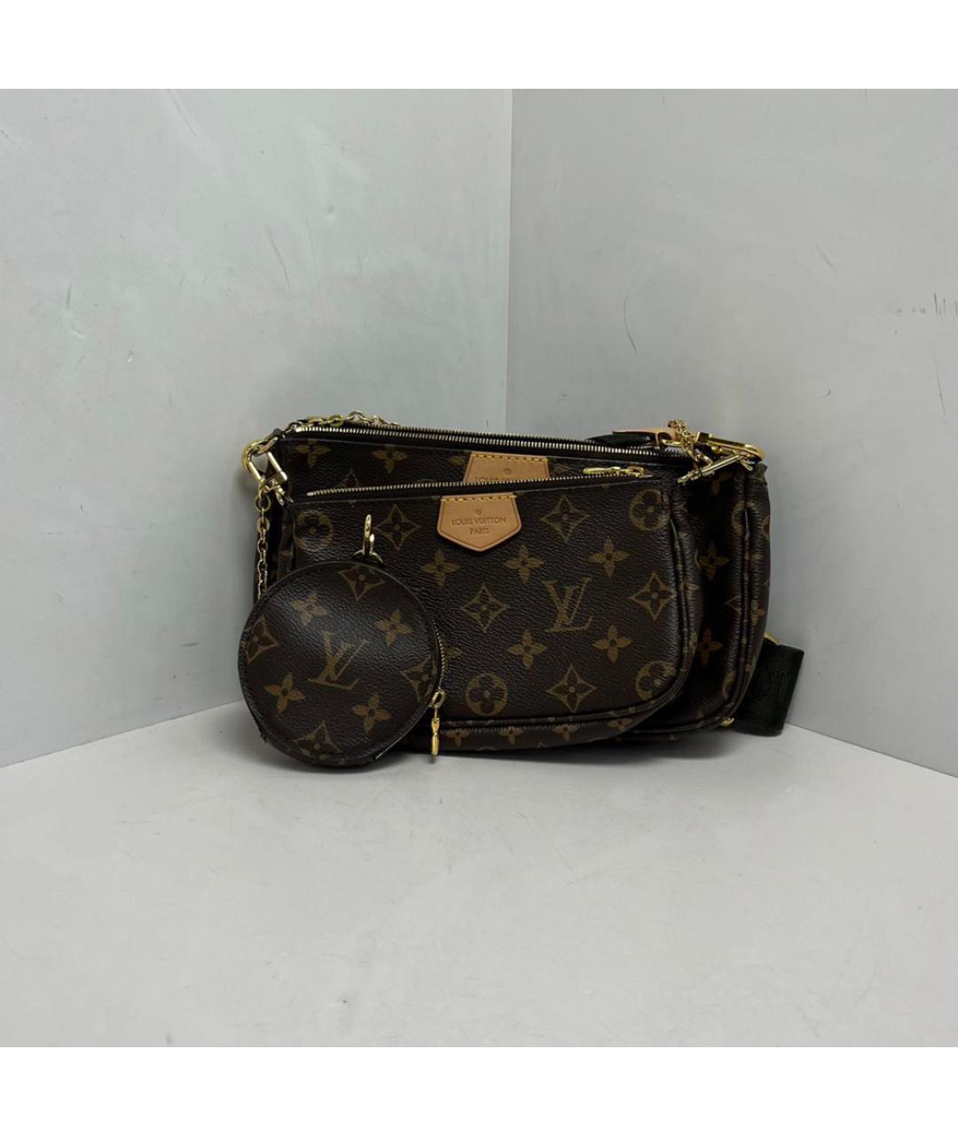 LOUIS VUITTON Коричневая сумка через плечо, фото 8