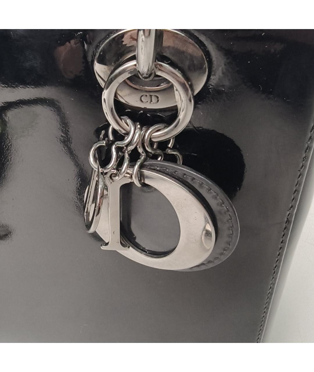 CHRISTIAN DIOR Черная сумка через плечо, фото 7