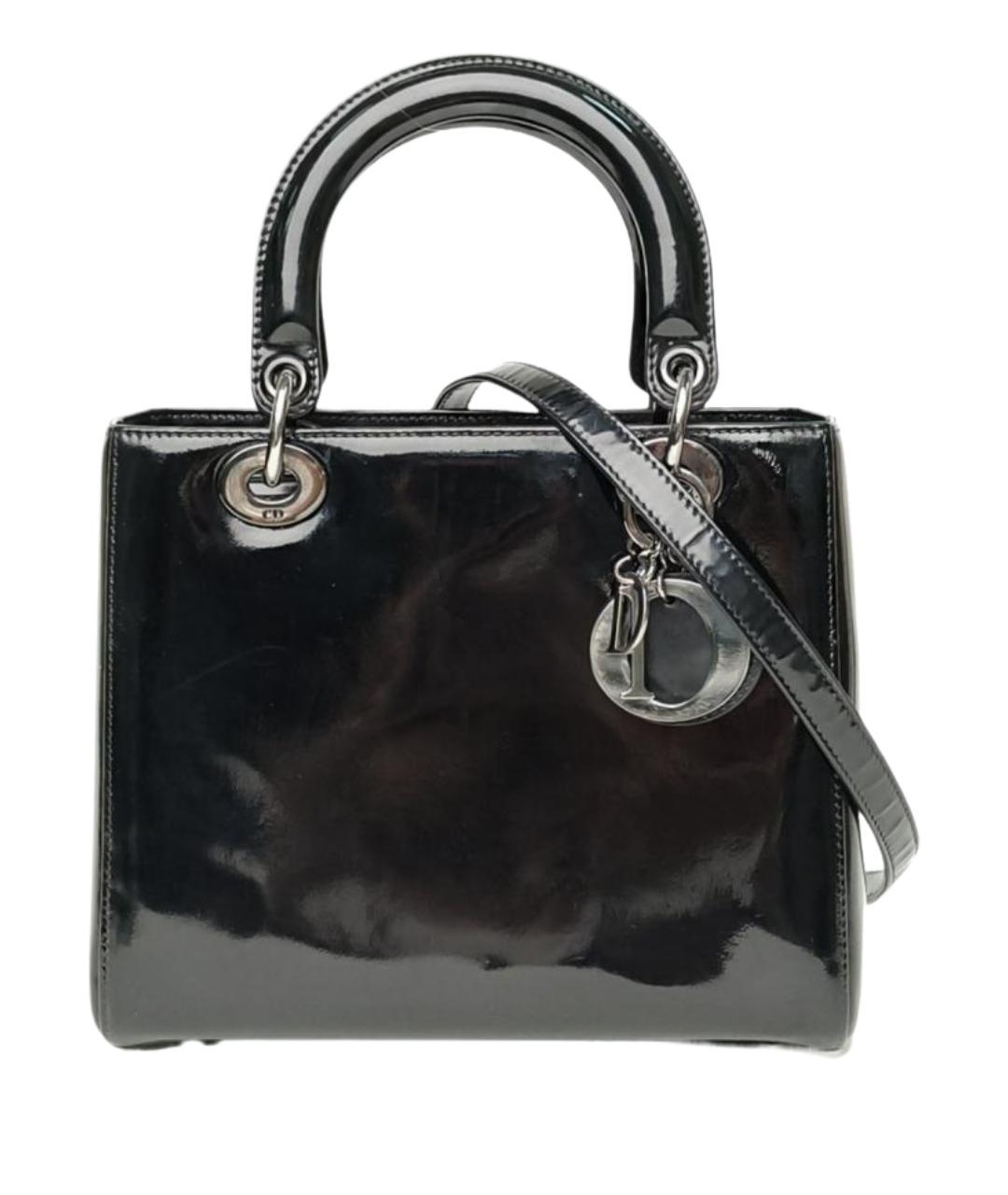 CHRISTIAN DIOR Черная сумка через плечо, фото 1