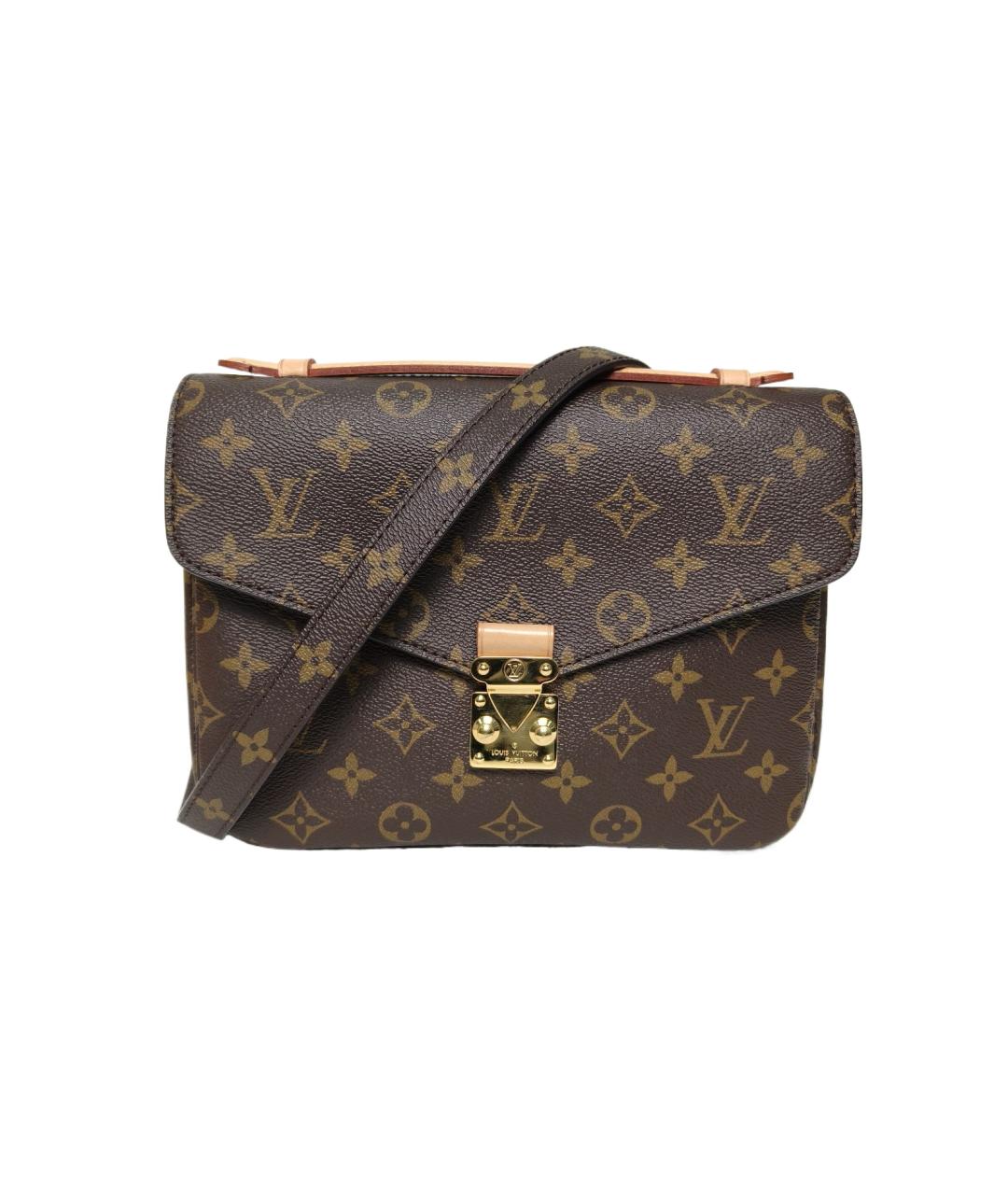 LOUIS VUITTON Коричневая сумка через плечо, фото 9