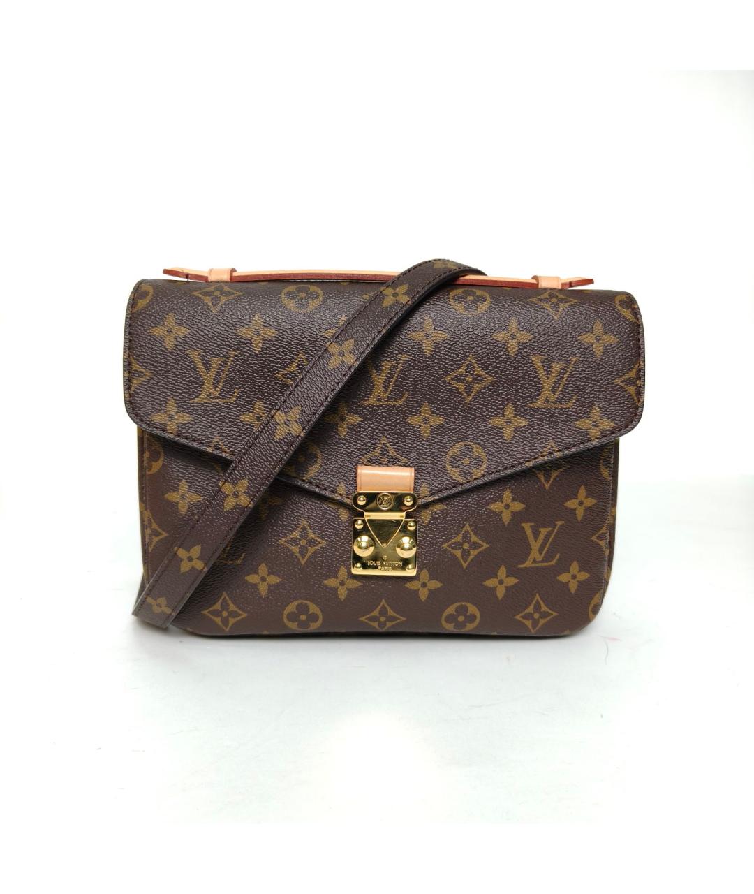 LOUIS VUITTON Коричневая сумка через плечо, фото 2
