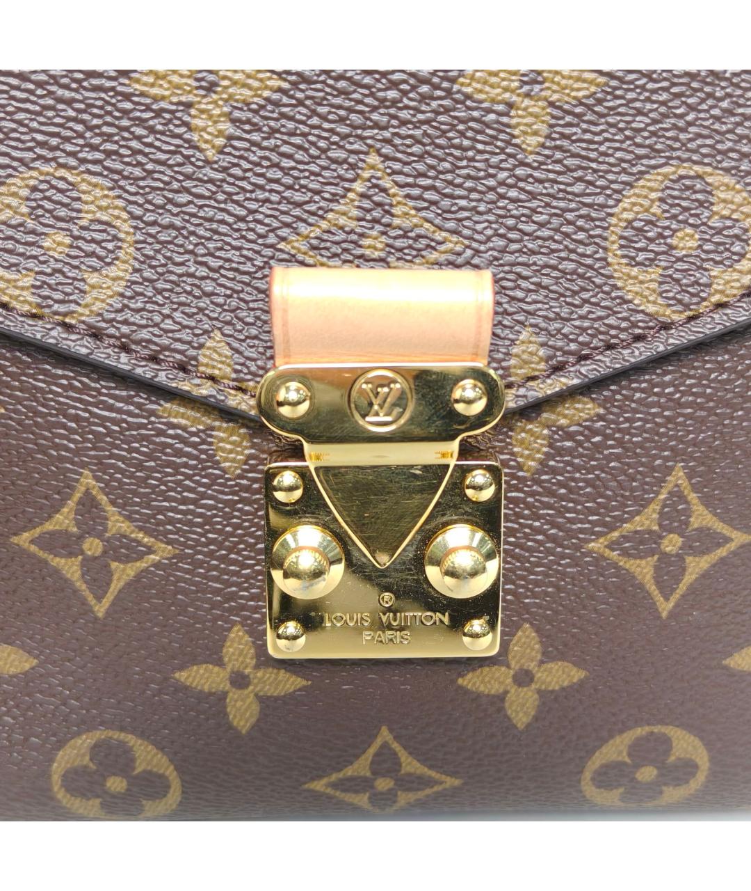 LOUIS VUITTON Коричневая сумка через плечо, фото 7