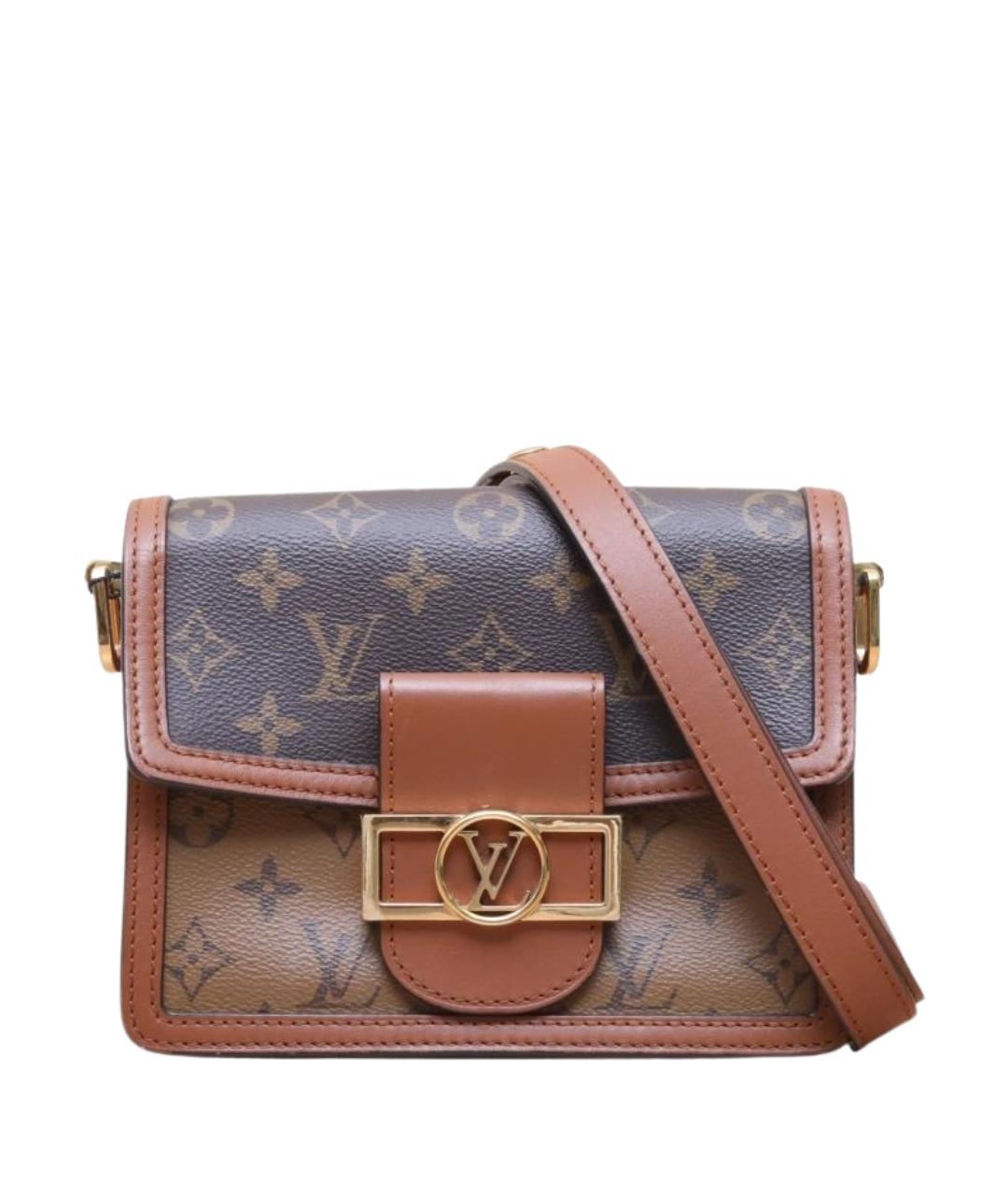 LOUIS VUITTON Коричневая сумка через плечо, фото 1