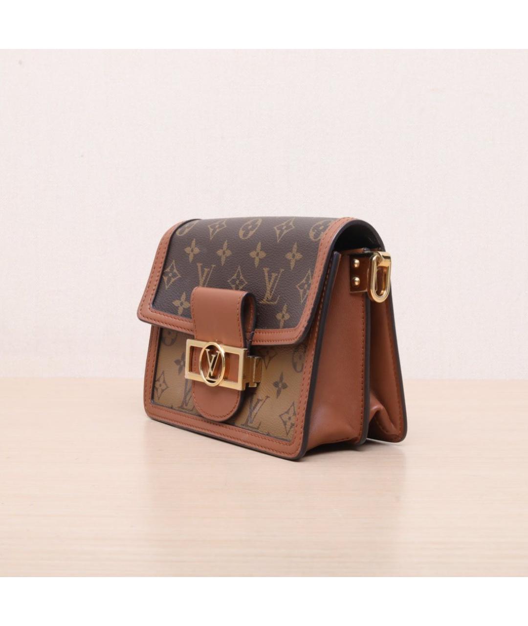 LOUIS VUITTON Коричневая сумка через плечо, фото 3