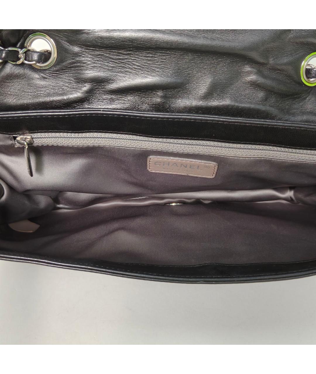 CHANEL Черная сумка через плечо, фото 8