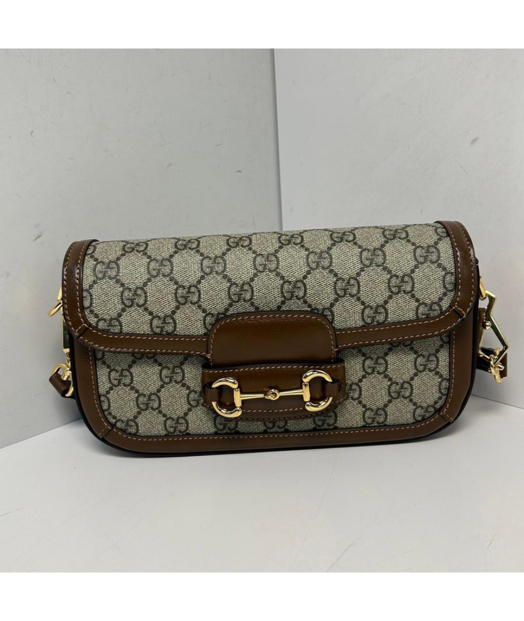 GUCCI Коричневая сумка через плечо, фото 9