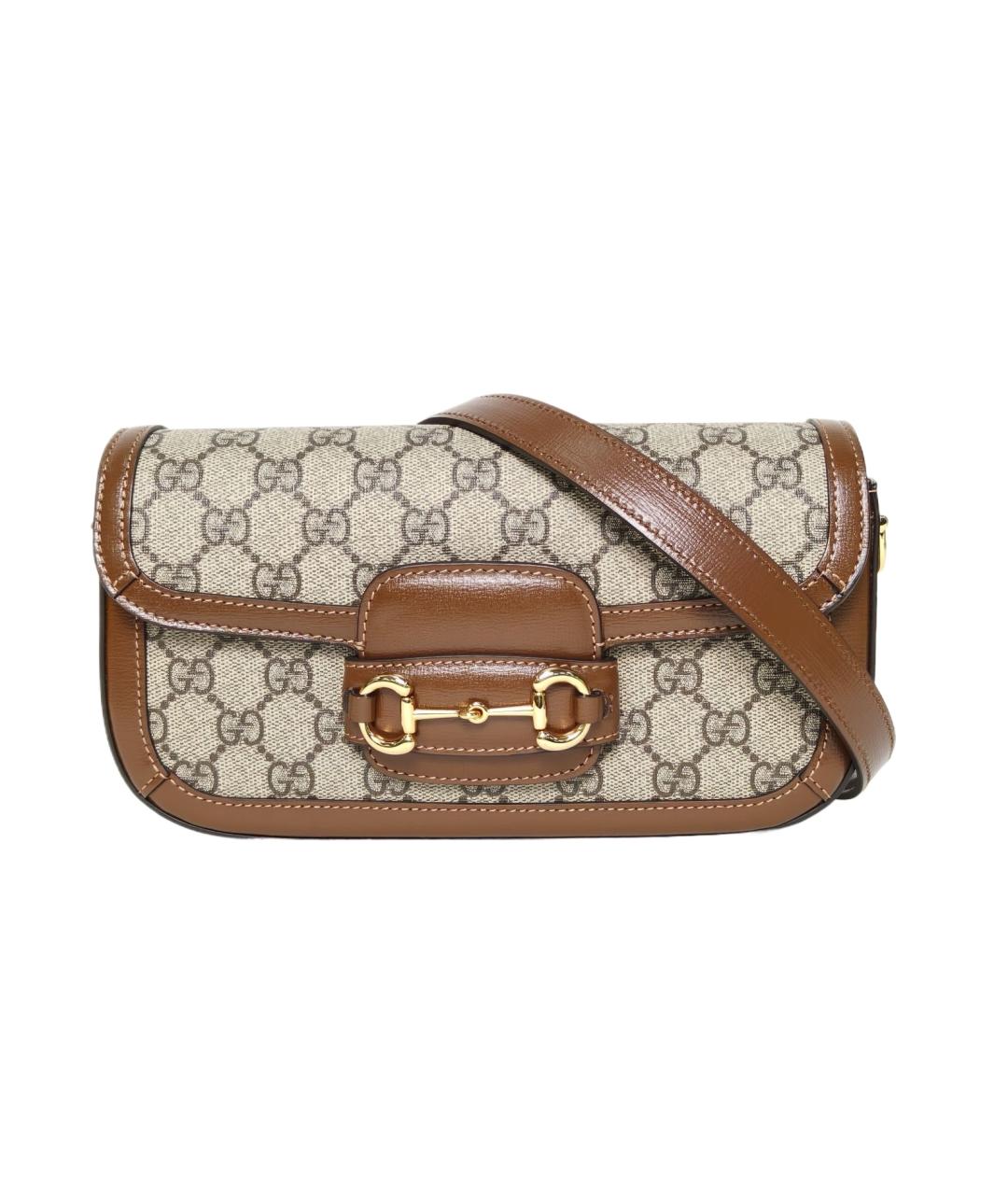 GUCCI Коричневая сумка через плечо, фото 10