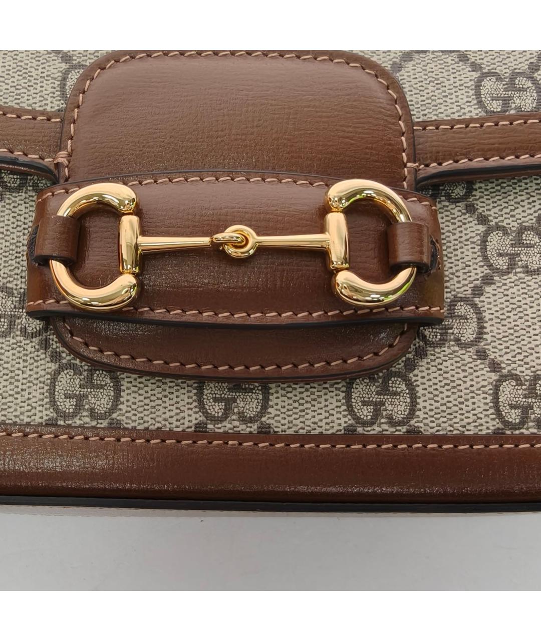 GUCCI Коричневая сумка через плечо, фото 7