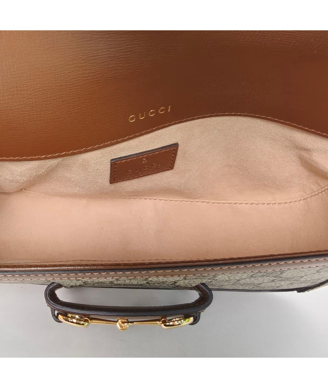 GUCCI Коричневая сумка через плечо, фото 8