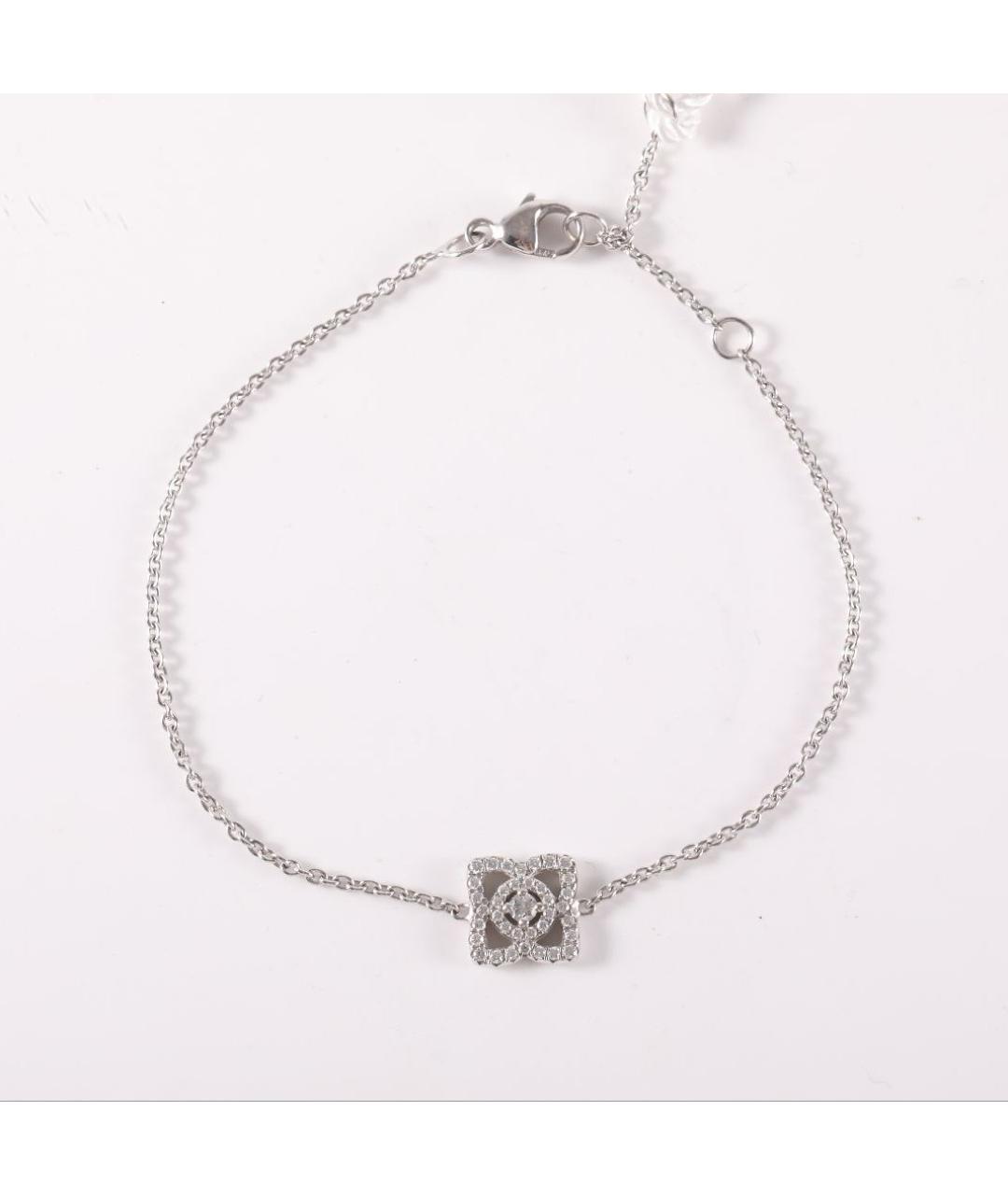 DE BEERS Серебрянный браслет из белого золота, фото 6