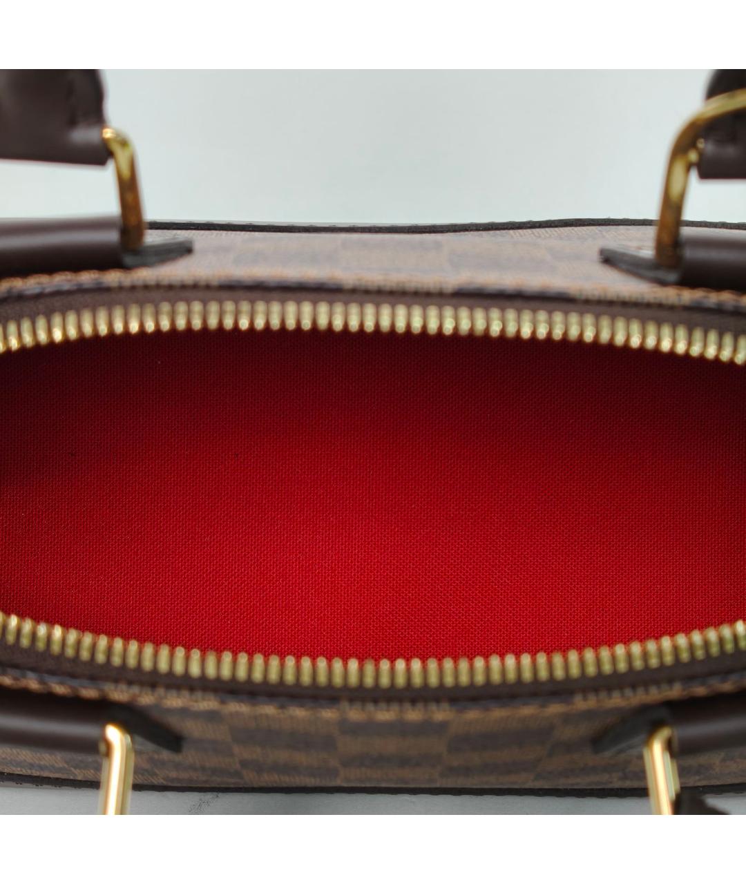 LOUIS VUITTON Коричневая сумка с короткими ручками, фото 7