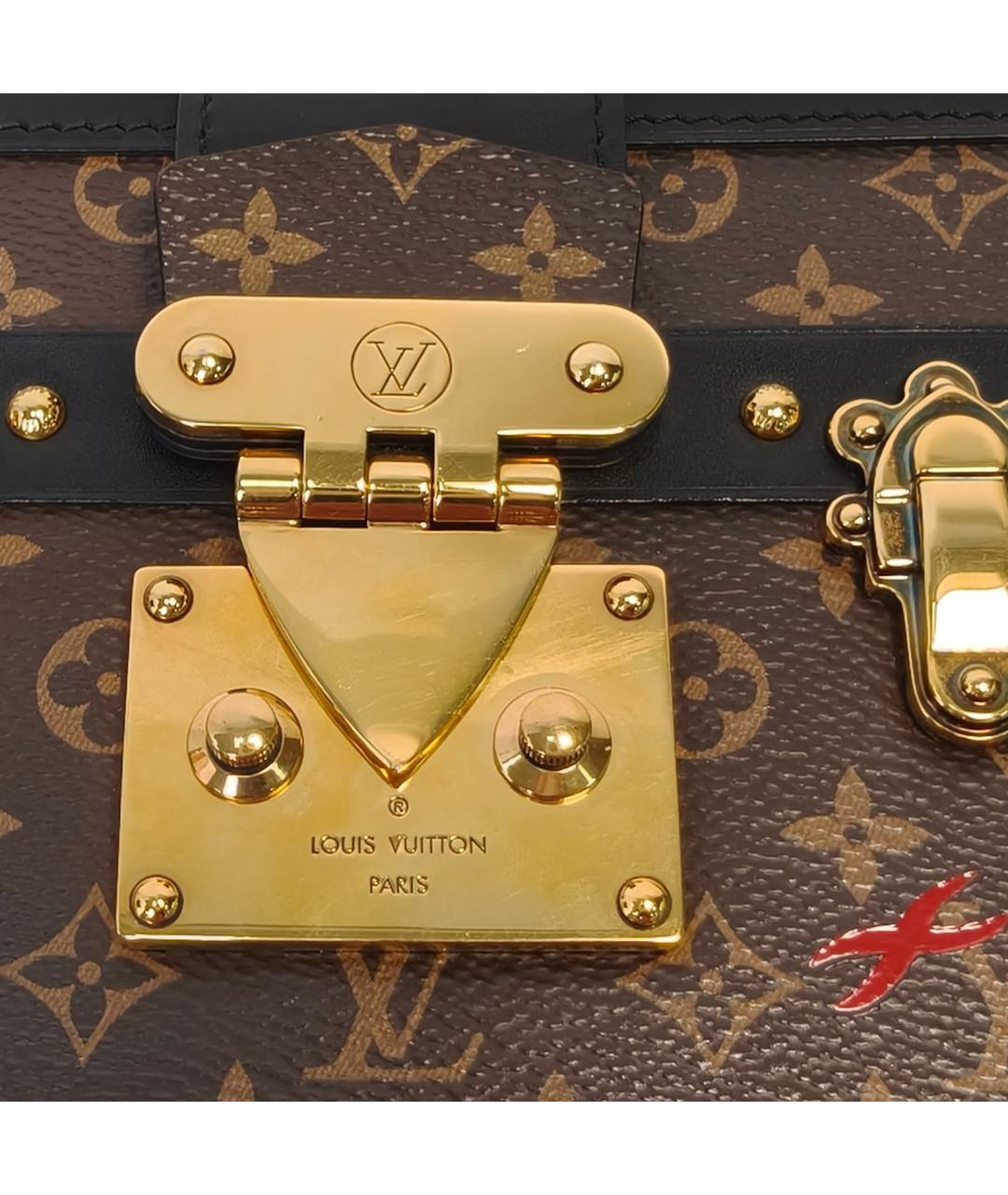 LOUIS VUITTON Коричневая сумка через плечо, фото 7