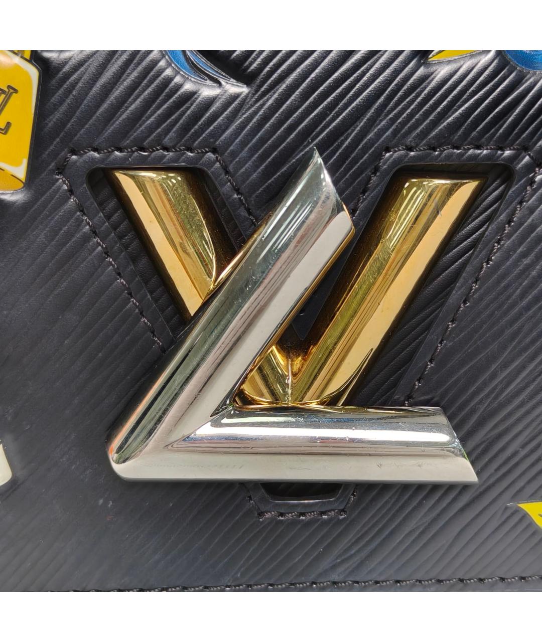 LOUIS VUITTON Черная сумка через плечо, фото 7