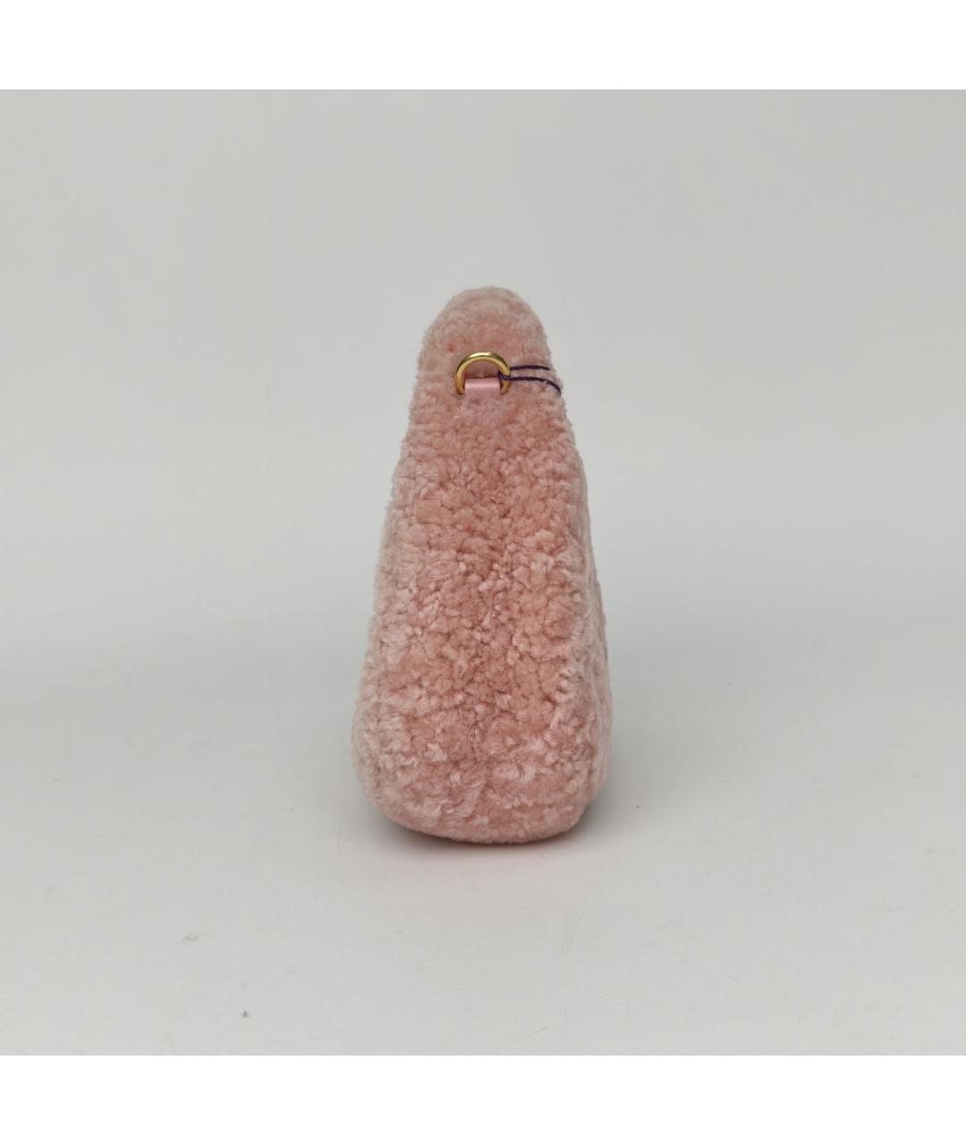 MIU MIU Розовая сумка через плечо, фото 5