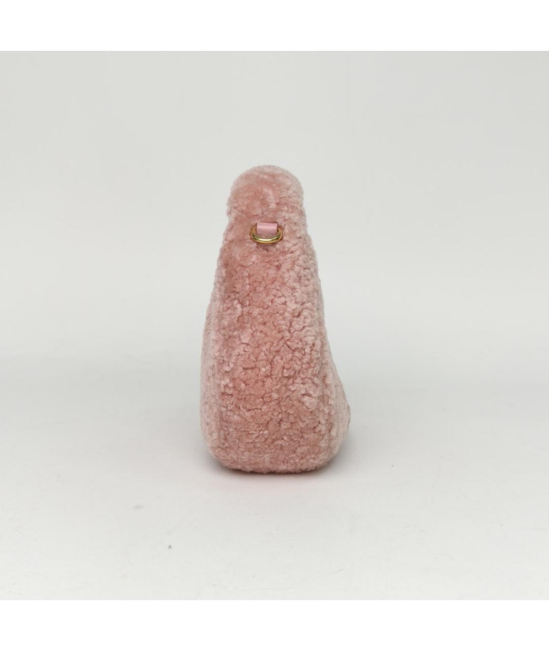 MIU MIU Розовая сумка через плечо, фото 3