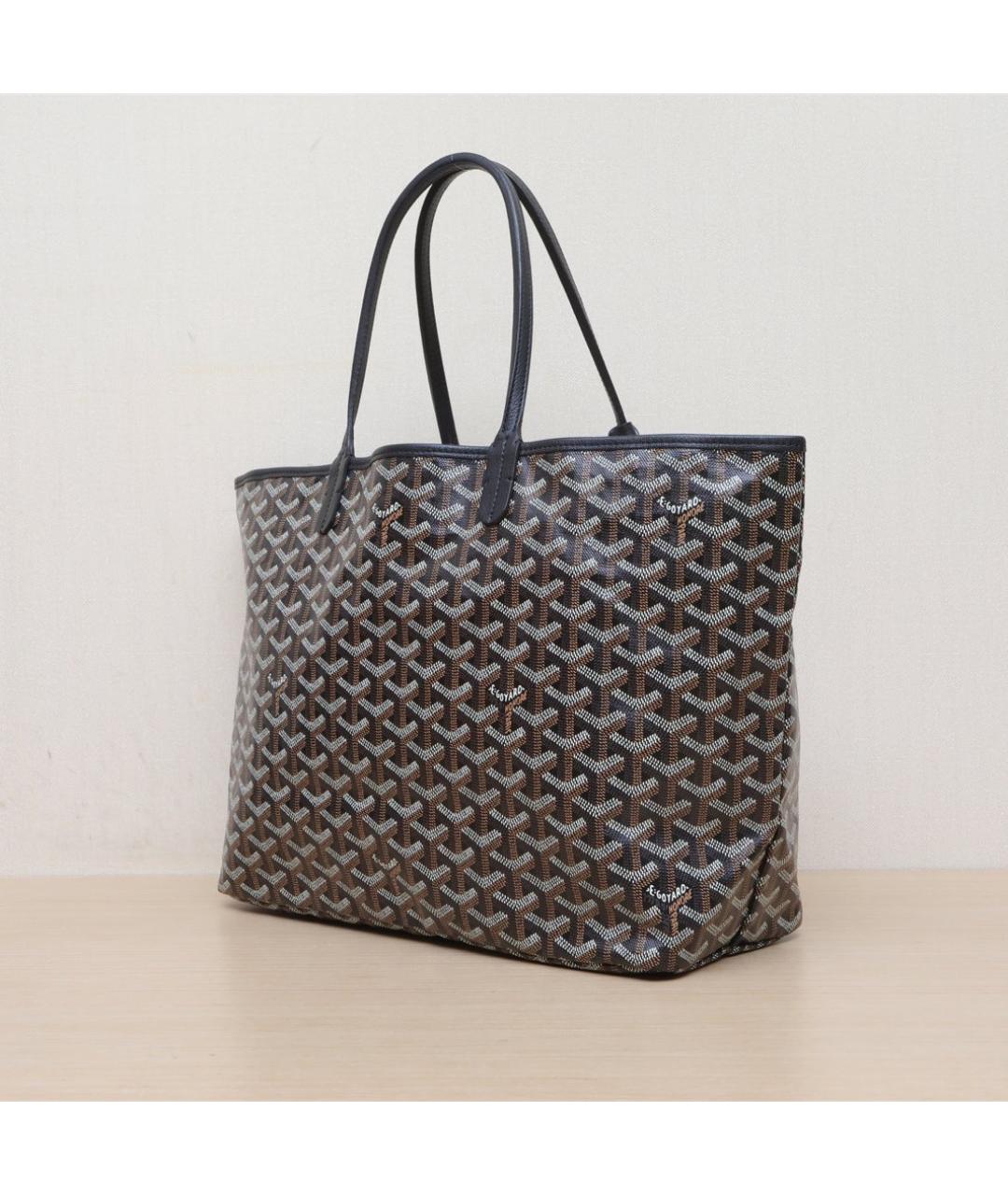 GOYARD Коричневая сумка с короткими ручками, фото 4