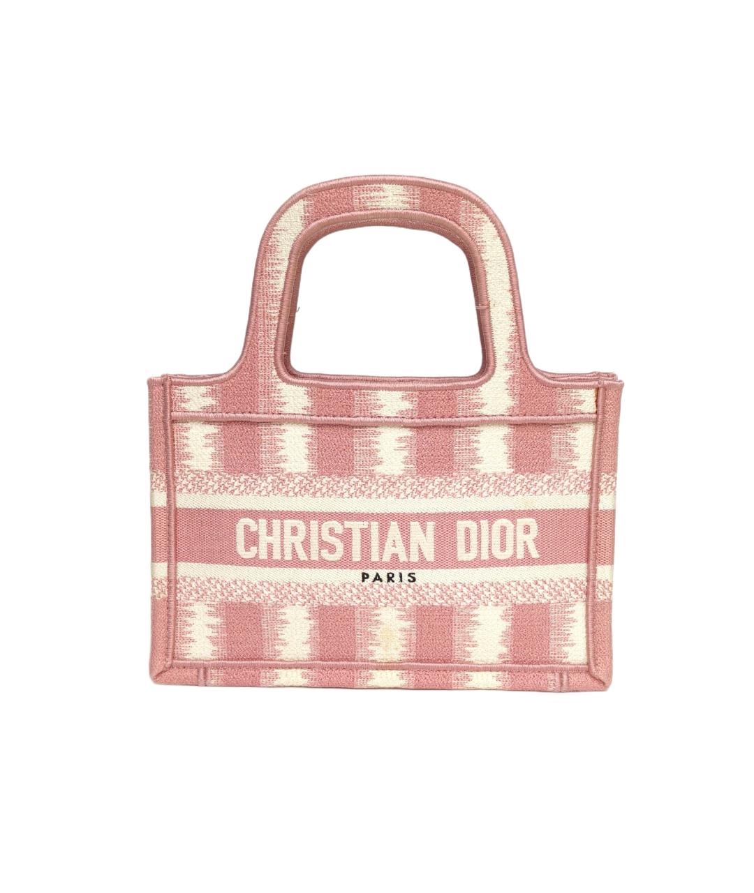 CHRISTIAN DIOR Розовая сумка через плечо, фото 9