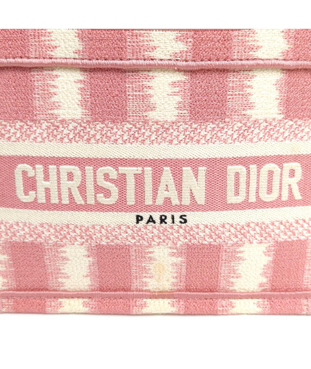 CHRISTIAN DIOR Розовая сумка через плечо, фото 8