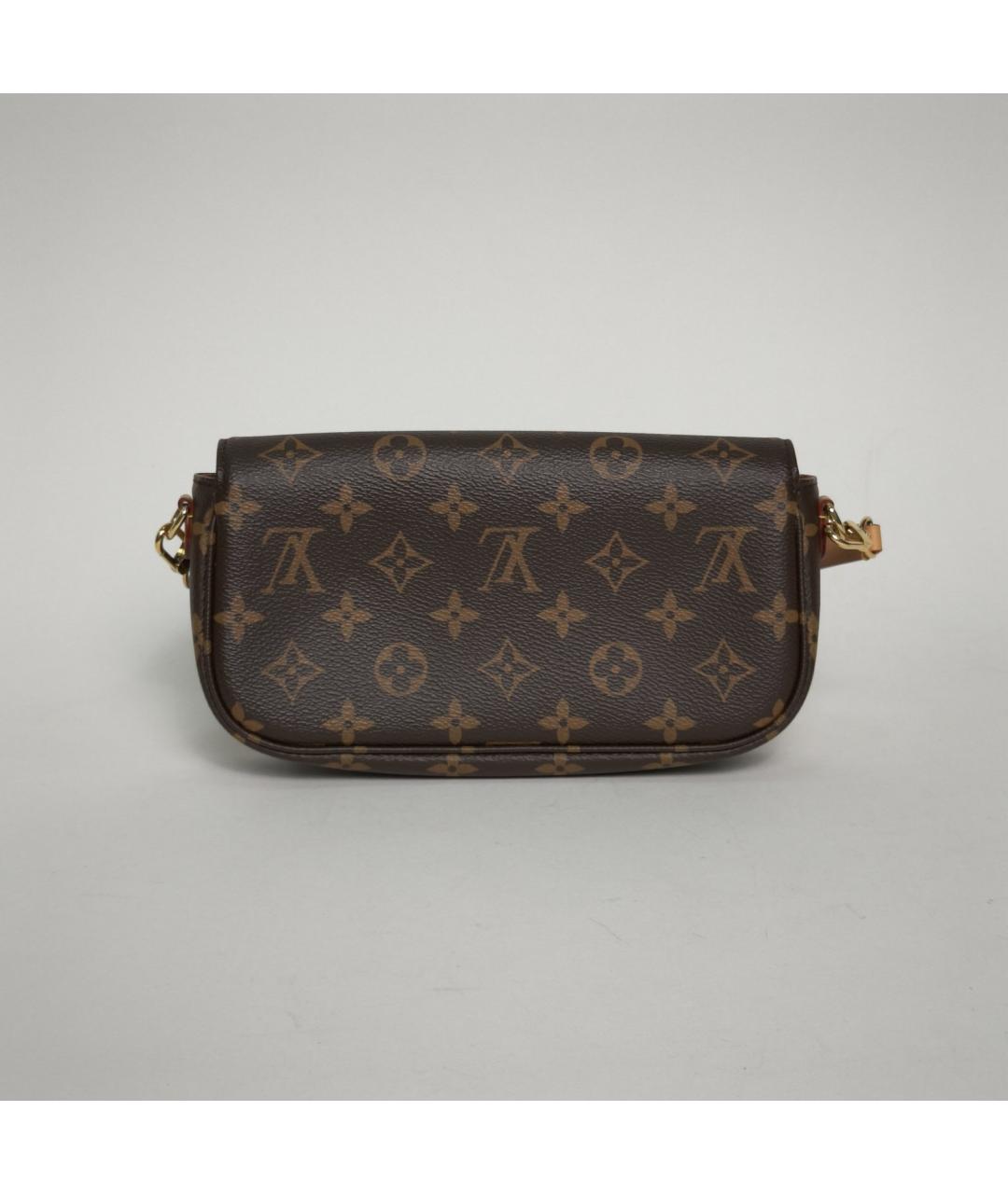 LOUIS VUITTON Коричневая сумка через плечо, фото 4