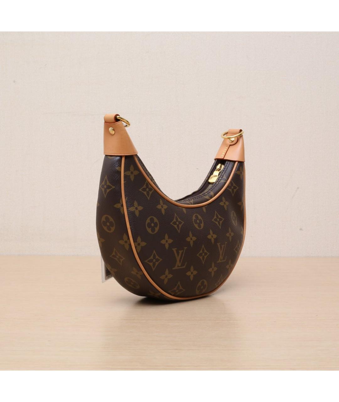 LOUIS VUITTON Коричневая сумка через плечо, фото 5