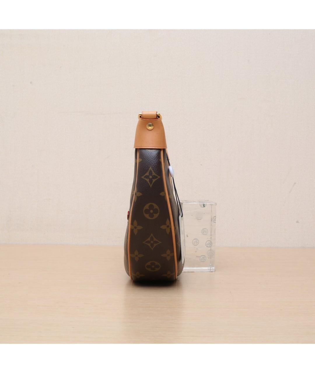 LOUIS VUITTON Коричневая сумка через плечо, фото 4