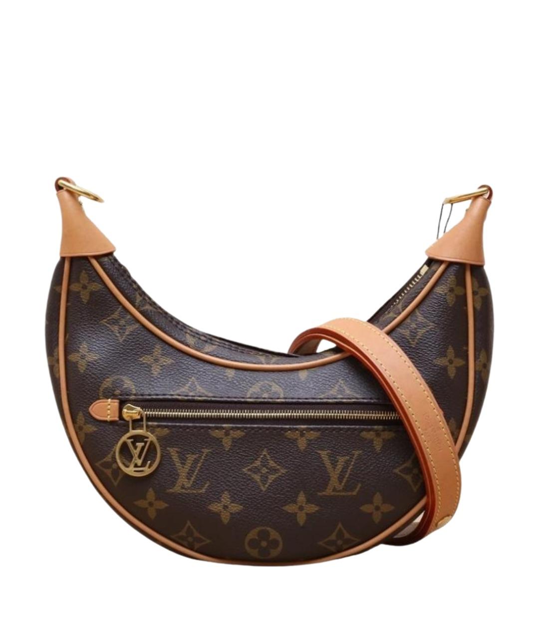 LOUIS VUITTON Коричневая сумка через плечо, фото 10