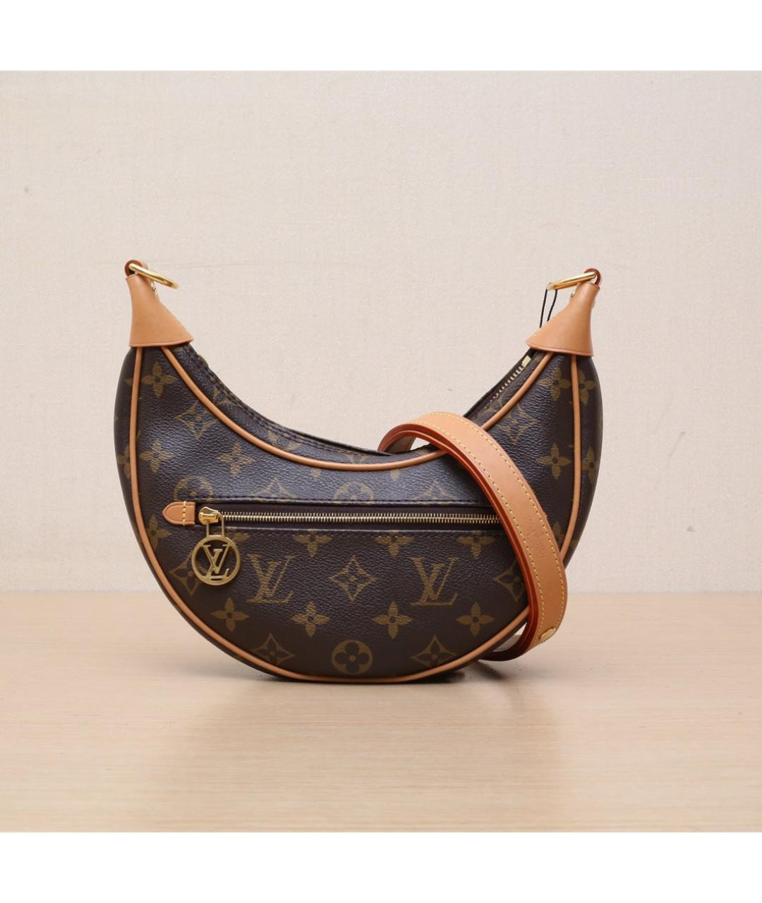LOUIS VUITTON Коричневая сумка через плечо, фото 2