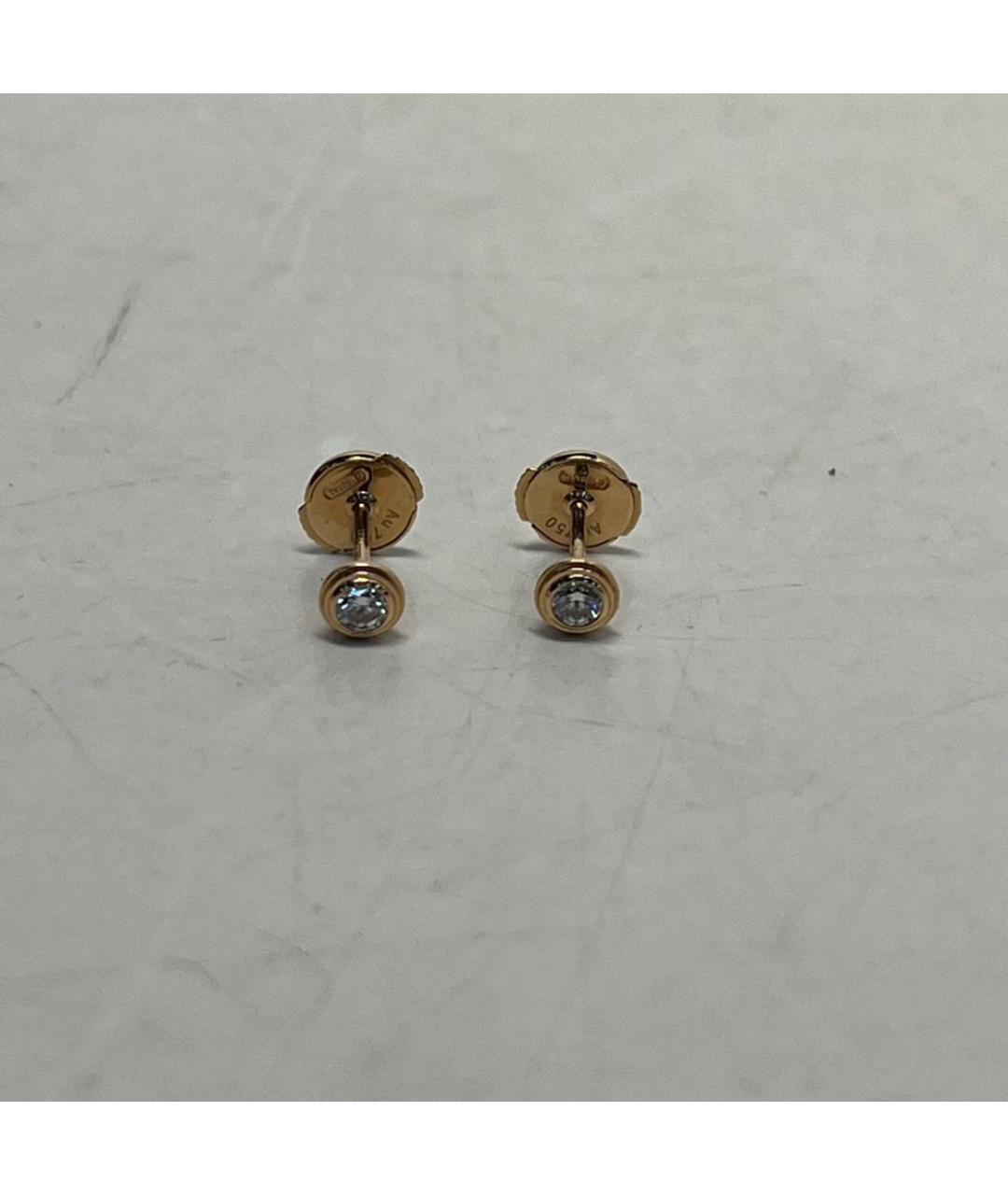 CARTIER Золотые серьги из розового золота, фото 6