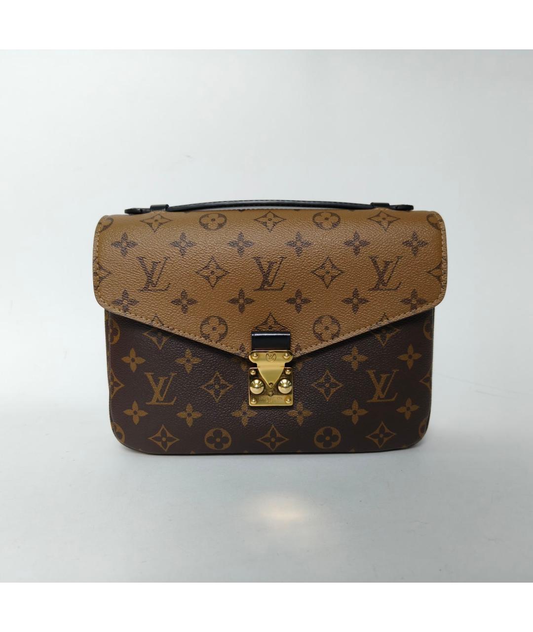 LOUIS VUITTON Коричневая сумка через плечо, фото 2