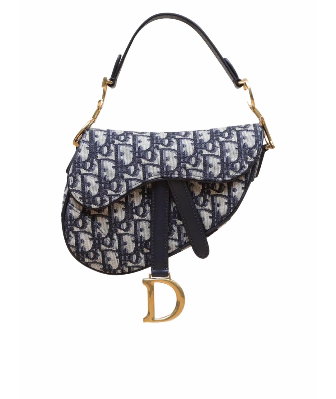 CHRISTIAN DIOR Синяя сумка через плечо, фото 1