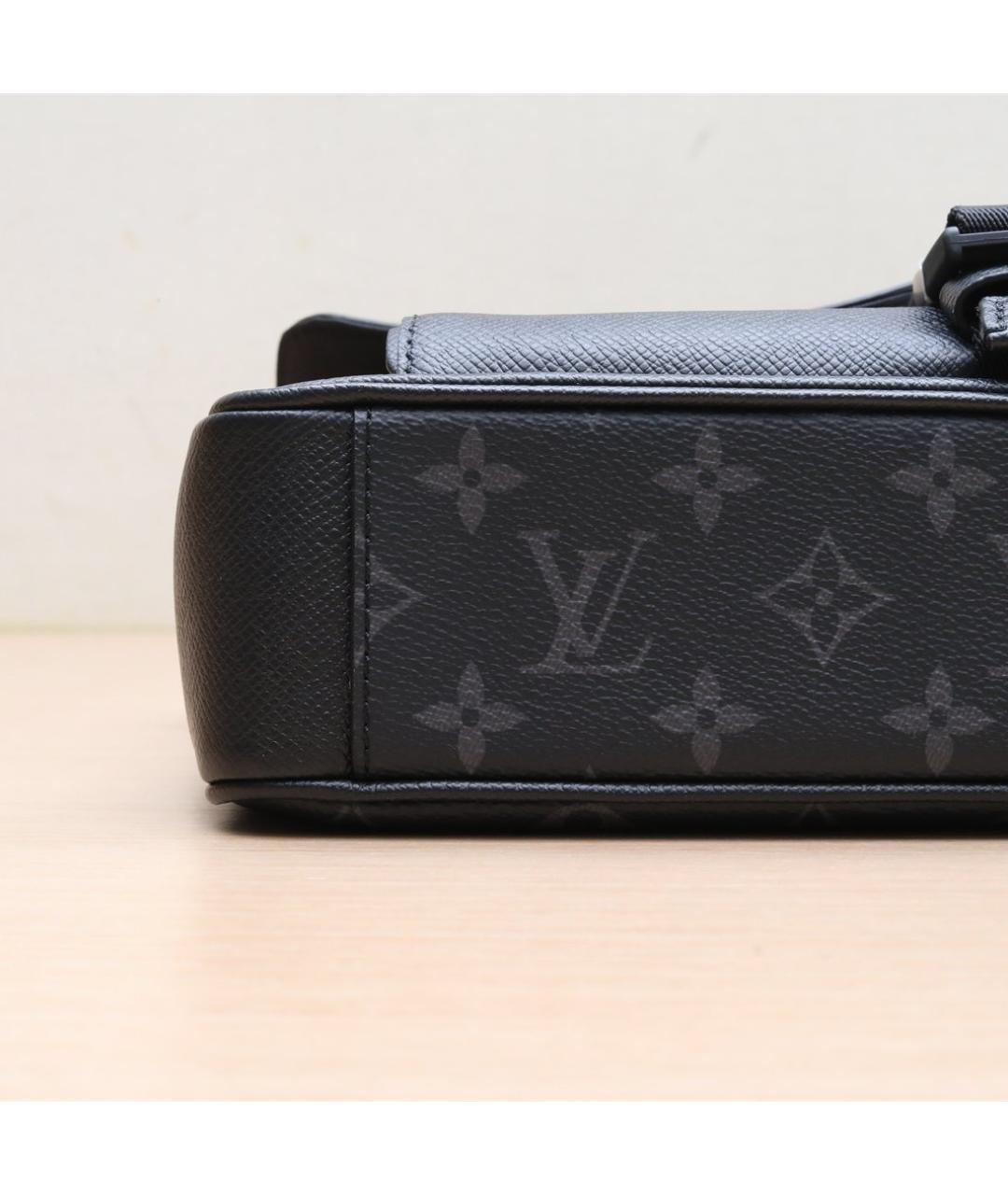 LOUIS VUITTON Черная сумка через плечо, фото 8