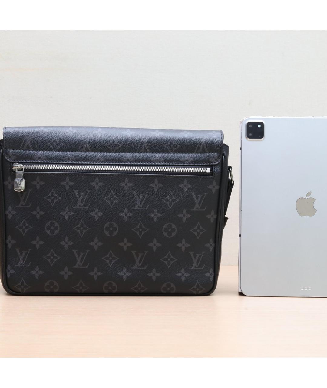 LOUIS VUITTON Черная сумка через плечо, фото 6